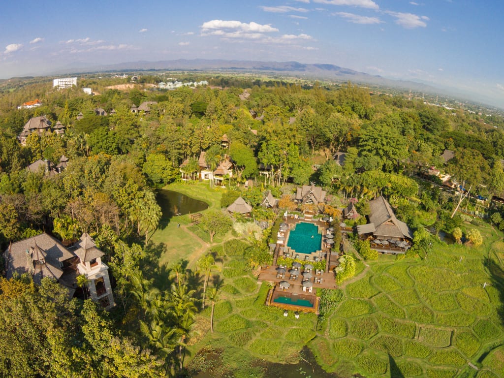 Four Seasons Chiang Mai, Drone View