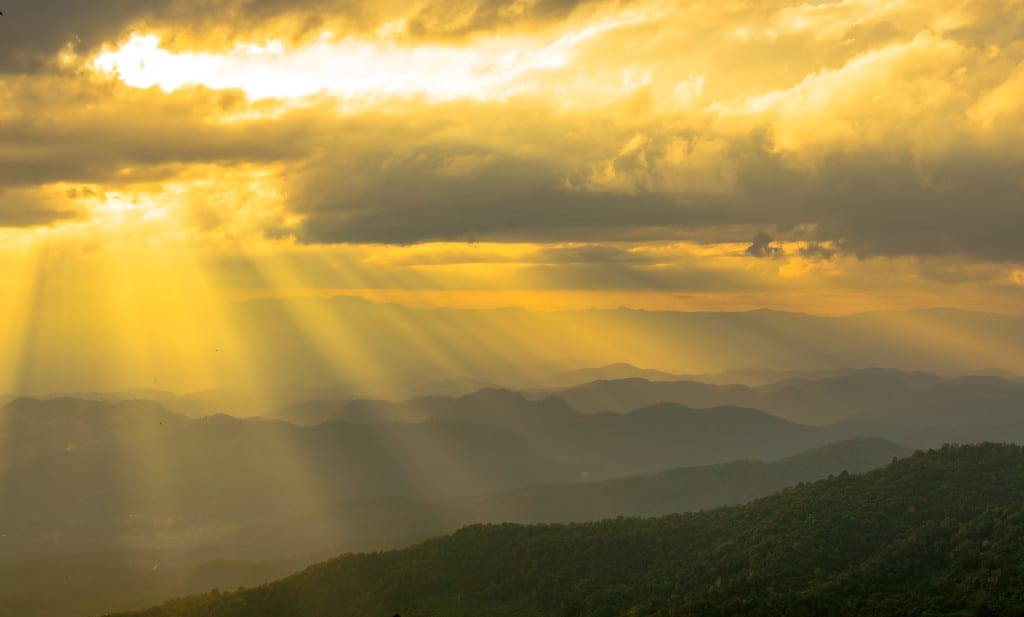 Sunset Over Doi Suthep–Pui National Park