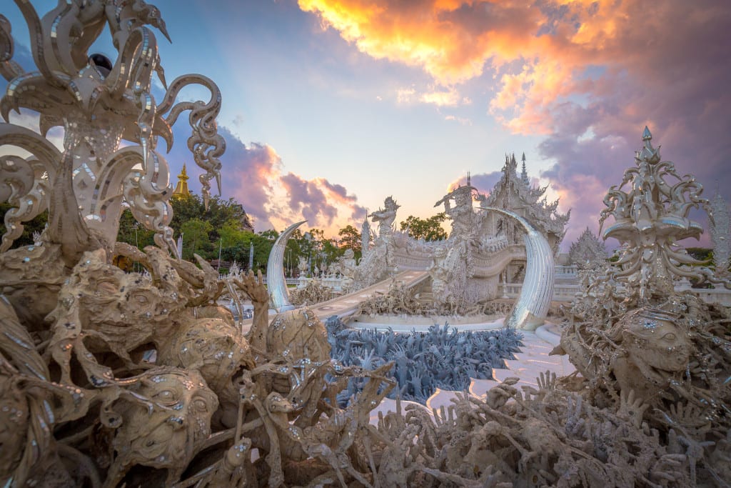 The White Temple, Wat Rong Khun (Chiang Rai, Thailand)