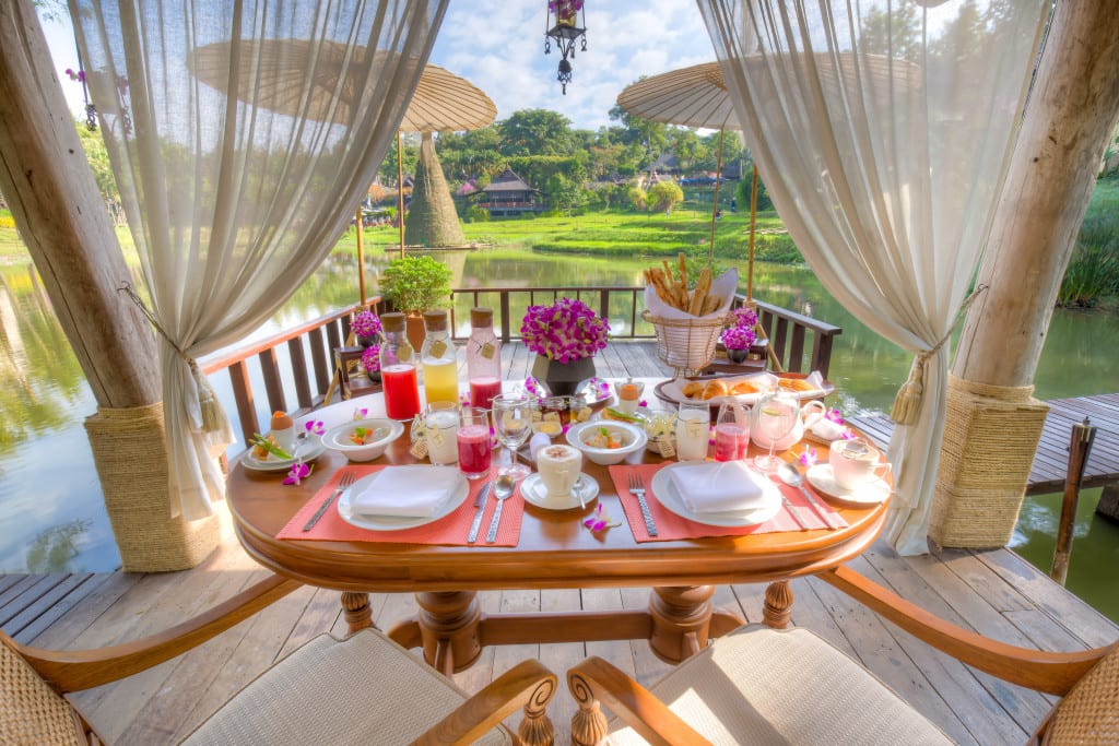 Breakfast at Four Seasons Chiang Mai