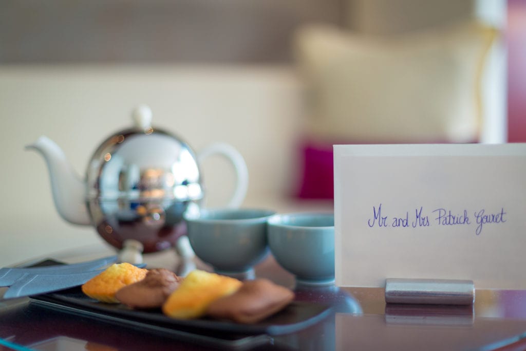 Welcome Message at Mandarin Oriental Paris, Royal Penthouse