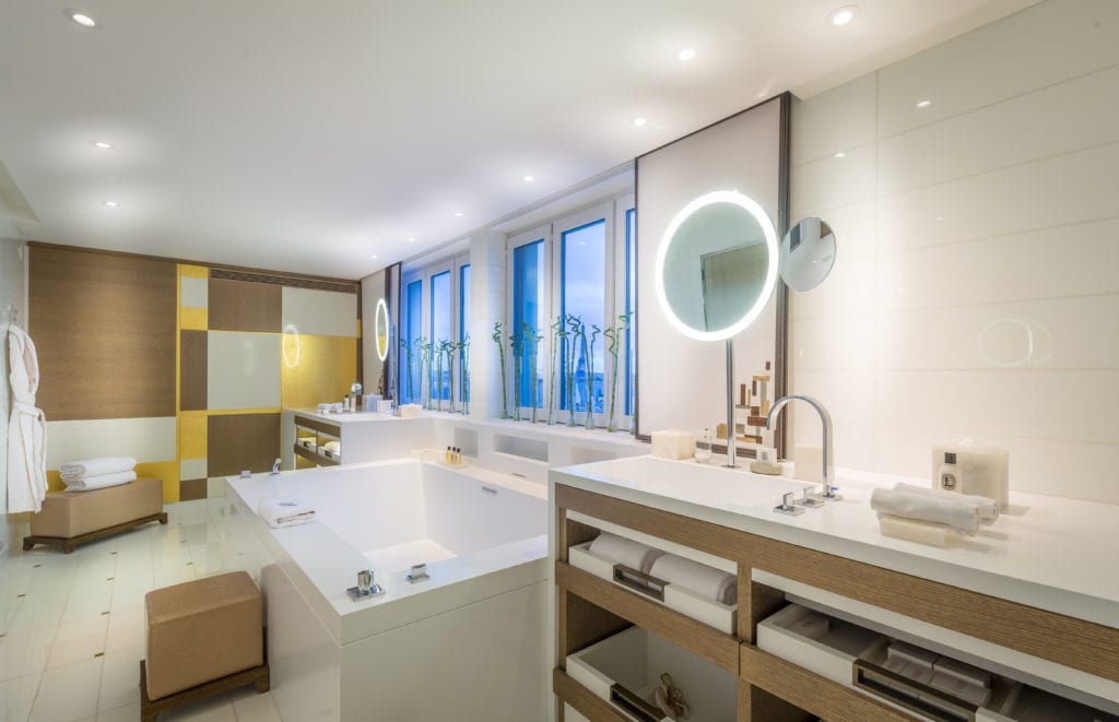Bathroom at Mandarin Oriental Paris, Royal Penthouse
